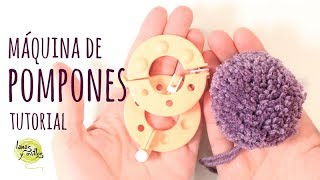 TIPS Cómo usar la máquina para hacer pompones [upl. by Nylsoj]