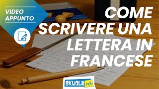 Come scrivere una lettera in francese [upl. by Fredric]