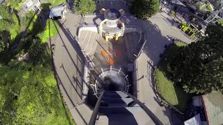 Front seat of Oblivion at Alton Towers Resort [upl. by Godwin]