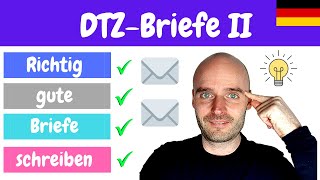 DTZ  Telc B1 Briefe schreiben  Bewerbung  A2 B1  Learn German  Deutsch lernen  Teil 2 [upl. by Knute140]