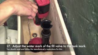 How to Fix a Toilet  Complete Repair [upl. by Zakaria240]