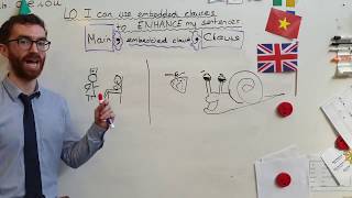 English  Embedded Clause  KS2 [upl. by Ailahs486]