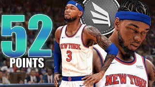 NBA 2K23 MyCAREER 3  52 POINTS COMBINED [upl. by Pompea]