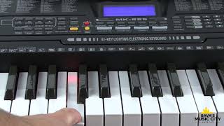 Maestro MK825 Lighting Keyboard Bavas Music [upl. by Eob830]