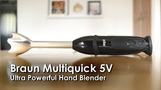 Braun Multiquick 5V Hand Blender Review [upl. by Monti]