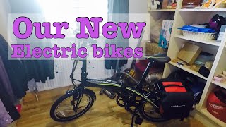 Our new EBikes  Carrera Crosscity Folding Bike [upl. by Ystap]