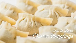 How to Make Chinese Dumplings recipe 饺子 [upl. by Gregg295]