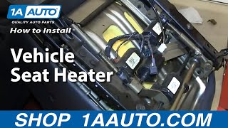 How To Install Seat Heater In Your Vehicle [upl. by Bannerman]