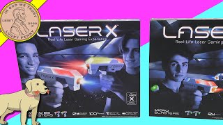 New Laser X Micro B2 Blasters Laser Tag Set [upl. by Oinotla]