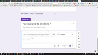 4 Comment Conditionner les questions sur Google forms [upl. by Ateekahs]