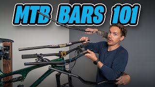 Mountain Bike Handlebars Buyers Guide Carbon vs Alloy Width Rise amp Sweep [upl. by Eekram515]