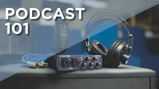 Podcast 101  How to record and edit your first Podcast [upl. by Gnut]