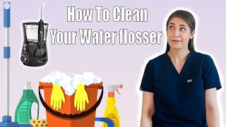 HOW TO CLEAN YOUR WATER FLOSSERS [upl. by Matelda]