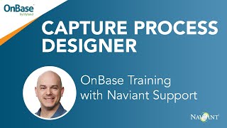 OnBase Capture Process Designer  Create Visual Scanning Queues [upl. by Lehctim156]