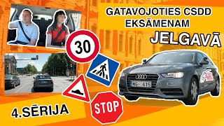 JELGAVAS CENTRS — BRAUKŠANAS EKSĀMENS EP4 [upl. by Airtemed]