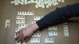 How to Play Rummikub With Actual Gameplay [upl. by Iclek]