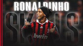 Ronaldinho Skills and Goals  AC Milan [upl. by Oatis]