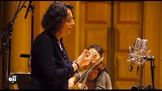 Nathalie Stutzmann  Recording Bach aria quotErbarme dichquot [upl. by Elenaj]