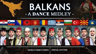 A Balkan Dance Medley • World Dance Series  Special  Vasilis [upl. by Neeven]