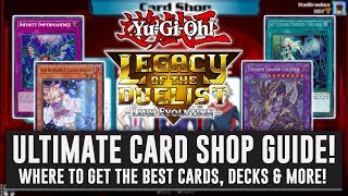 YuGiOh Legacy Of The Duelist Link Evolution Card Shop Guide Where To Find The BEST Cards [upl. by Droffilc]