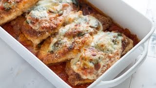 Easy Chicken Parmesan Recipe [upl. by Edrick]