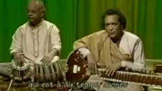 Ravi Shankar Alla Rakha  Tabla Solo in Jhaptal [upl. by Nahum]