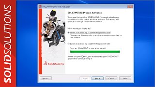 How to Activate SOLIDWORKS  Beginner SOLIDWORKS Tutorial [upl. by Derr]