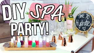 DIY Spa Party on a Budget [upl. by Mharba380]