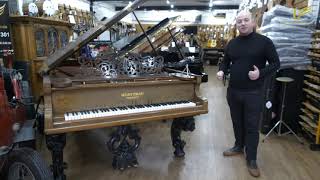 Have You Ever Seen A Piano Like THIS Heintzman 96quot Monster Concert Grand [upl. by Severn]