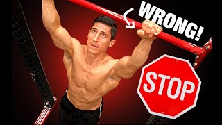 NEVER DO PULLUPS LIKE THIS  10 Most Common Mistakes [upl. by Chane]