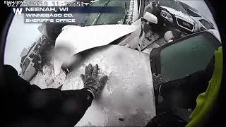 Dramatic Body Camera Footage After Fatal Crash in Wisconsin [upl. by Lux541]