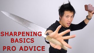 My Pro Knife Sharpening tips [upl. by Libnah]