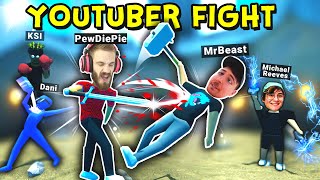 I Put the Biggest Youtubers in a Fight Arena [upl. by Stephenson945]