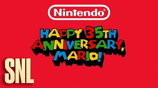 Super Mario 35th Anniversary  SNL [upl. by Heppman]