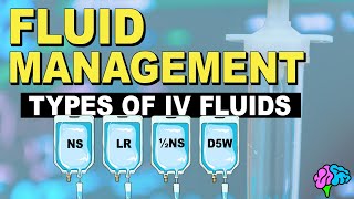 Types of IV Fluid  Fluid Management [upl. by Karlis36]