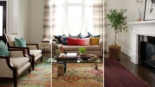 Interior Design – How To Use A Statement Rug To Transform A Room [upl. by Arty680]