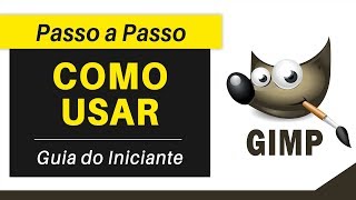 GIMP Como Usar – Passo a Passo Guia do Iniciante  AULÃO [upl. by Hola703]