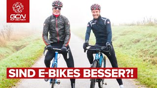 E Bike vs Rennrad Sind EBikes besser [upl. by Eiroj]