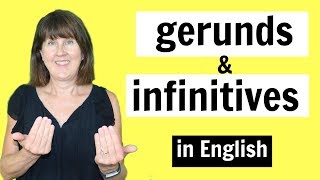 Gerunds and Infinitives in English  grammar lesson [upl. by Ulrica]