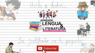 La justificación en tu proyecto de forma fácil [upl. by Trelu]