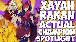 Rakan and Xayah Special Interactions [upl. by Gerstner]