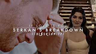 Serkans breakdown when he remembered Eda  w subtitles  if love is you EdSer [upl. by Noiraa935]