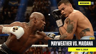 FULL FIGHT  Floyd Mayweather Jr vs Marcos Maidana DAZN Rewind [upl. by Viking401]