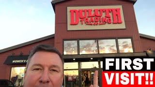 DULUTH TRADING COMPANY STORE VISIT REVIEW VLOG [upl. by Brewster]