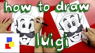 How To Draw Luigi [upl. by Niloc]