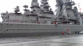 PETR VELIKIY  Peter the Great  Russian Battlecruiser [upl. by Adnofal]