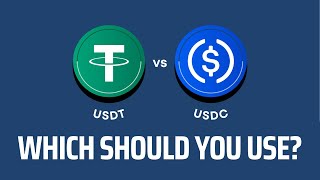 USDT Vs USDC  Which Stablecoin Should You Use [upl. by Lev]