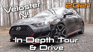 2021 Hyundai Veloster N Start Up Test Drive amp In Depth Review [upl. by Tutt]