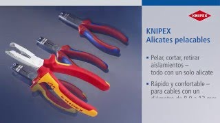 KNIPEX Pelacables multifuncionales [upl. by Noryk]