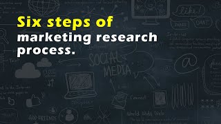 Six steps of marketing research process [upl. by Siednarb95]